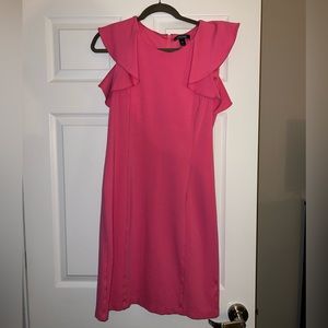 Sleeveless ruffle dress